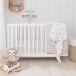 Living Textiles Rainbow Cotton Jersey Fitted Sheet -Baby World 5856909 ALT4