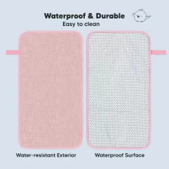 KeaBabies Portable Diaper Changing Pad, Waterproof Foldable Baby Changing Mat, Travel Diaper Change Mat -Baby World 6017755 ALT3