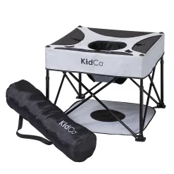 KidCo P7004 GoPod Portable Travel Activity Seat For Ages 4 Months & Up, Midnight