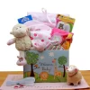 GBDS Welcome New Baby Gift Box - Pink - Baby Bath Set - Baby Girl Gifts - New Baby Gift Basket